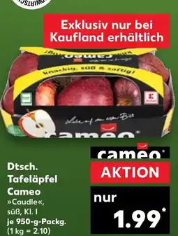 Kaufland Dtsch. Tafeläpfel Cameo Angebot