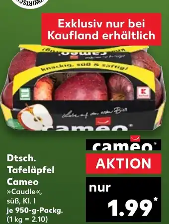 Kaufland Dtsch. Tafeläpfel Cameo Angebot