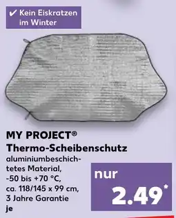 Kaufland MY PROJECT Thermo-Scheibenschutz Angebot