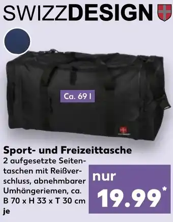 Kaufland SWIZZDESIGN Sport- und Freizeittasche Angebot