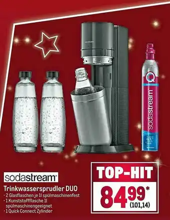 METRO Sodastream Trinkwassersprudler Duo Angebot