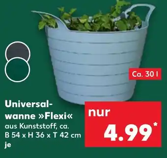 Kaufland Universal- wanne Flexi Angebot