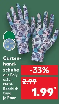 Kaufland Garten- hand- schuhe Angebot