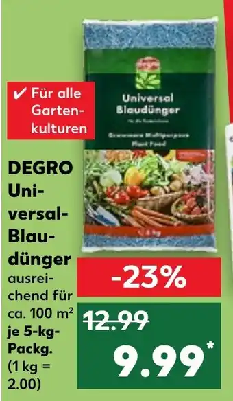 Kaufland DEGRO Uni- versal- Blau- dünger Angebot