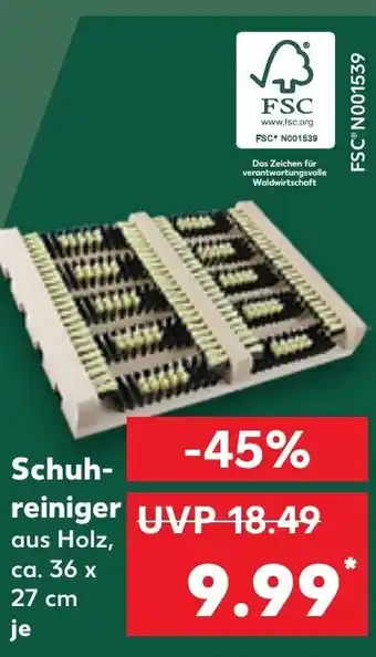 Kaufland Schuh- reiniger Angebot