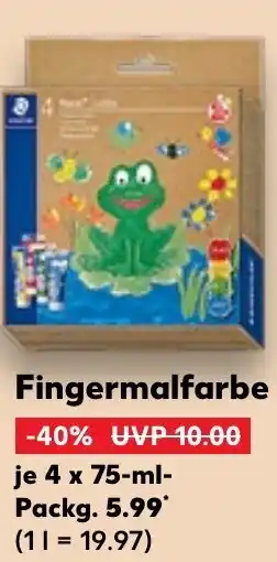 Kaufland STAEDTLER Fingermalfarbe Angebot