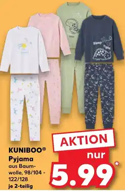 Kaufland KUNIBOO Pyjama Angebot