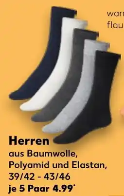 Kaufland OYANDA/ TOWNLAND Socken Herren Angebot