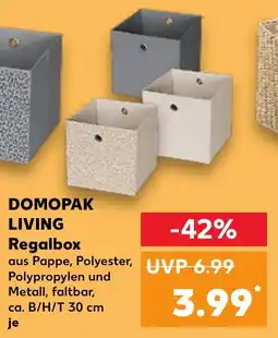 Kaufland DOMOPAK LIVING Regalbox Angebot