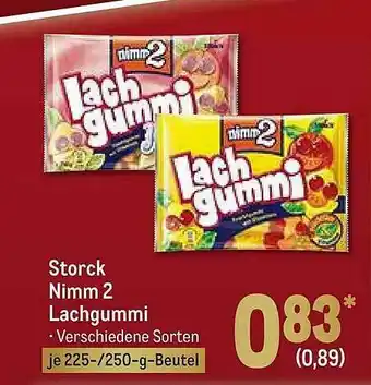 METRO Storck Nimm 2 Lachgummi Angebot