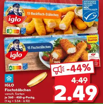 Kaufland IGLO Fischstäbchen Angebot