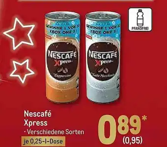 METRO Nescafé Xpress Angebot