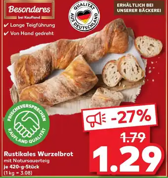 Kaufland Rustikales Wurzelbrot Angebot