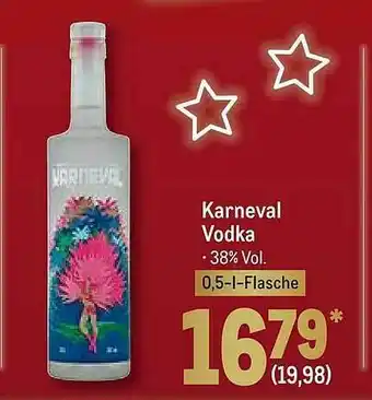 METRO Karneval Vodka Angebot