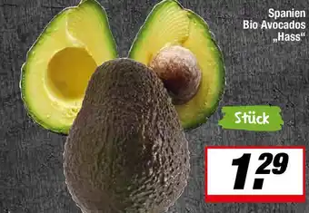 L. STROETMANN GROSSMARKT Spanien Bio Avocados ,,Hass Angebot