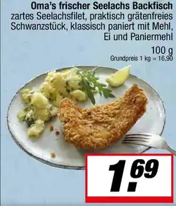 L. STROETMANN GROSSMARKT Oma's frischer Seelachs Backfisch Angebot