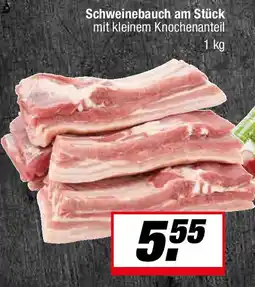 L. STROETMANN GROSSMARKT Schweinebauch am Stück Angebot