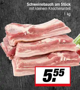 L. STROETMANN GROSSMARKT Schweinebauch am Stück Angebot