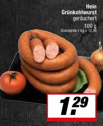 L. STROETMANN GROSSMARKT Hein Grünkohlwurst Angebot