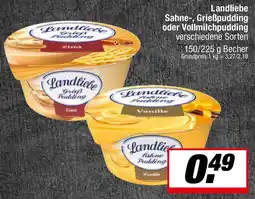 L. STROETMANN GROSSMARKT Landliebe Sahne-, Grießpudding oder Vollmilchpudding Angebot