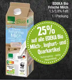 L. STROETMANN GROSSMARKT EDEKA Bio Frische Milch Angebot