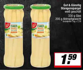 L. STROETMANN GROSSMARKT Gut & Günstig Stangenspargel Angebot