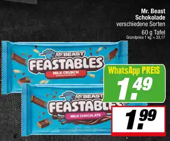 L. STROETMANN GROSSMARKT Mr. Beast Schokolade Angebot