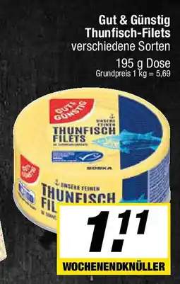 L. STROETMANN GROSSMARKT Gut & Günstig Thunfisch-Filets Angebot