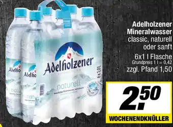 L. STROETMANN GROSSMARKT Adelholzener Mineralwasser Angebot