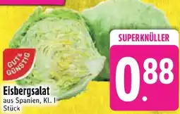 Edeka GUT & GUNSTIG Eisbergsalat Angebot