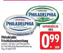 Edeka Philadelphia Frischkäsezubereitung Angebot