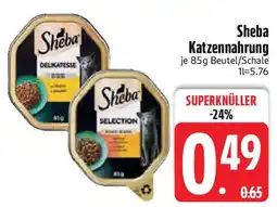 Edeka Sheba Katzennahrung Angebot