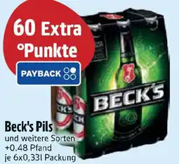 Edeka Beck's Pils Angebot