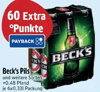 Edeka Beck's Pils Angebot