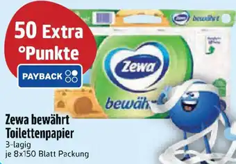 Edeka Zewa bewährt Toilettenpapier Angebot