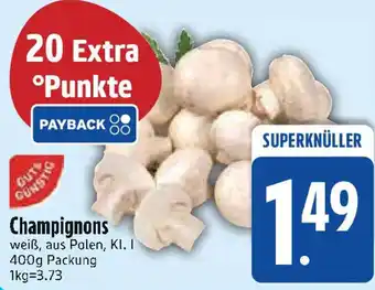 Edeka GUT & GUNSTIG Champignons Angebot