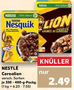 Kaufland NESTLÉ Cerealien Angebot