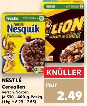 Kaufland NESTLÉ Cerealien Angebot