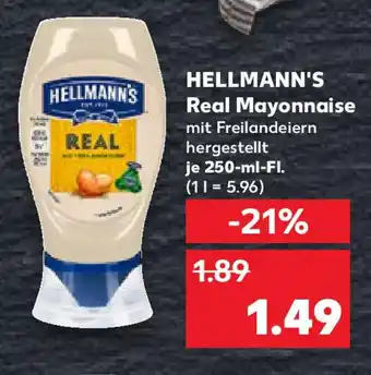 Kaufland HELLMANN'S Real Mayonnaise Angebot
