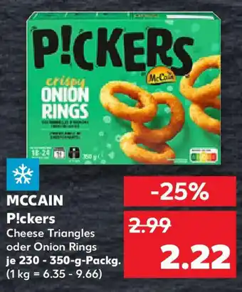 Kaufland MCCAIN P!ckers Angebot