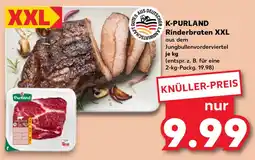 Kaufland K-PURLAND Rinderbraten XXL Angebot