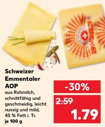 Kaufland Schweizer Emmentaler AOP Angebot