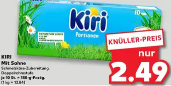 Kaufland KIRI Mit Sahne Angebot