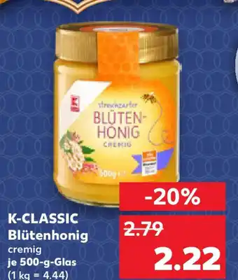 Kaufland K-CLASSIC Blütenhonig Angebot