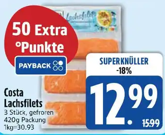 Edeka Costa Lachsfilets Angebot