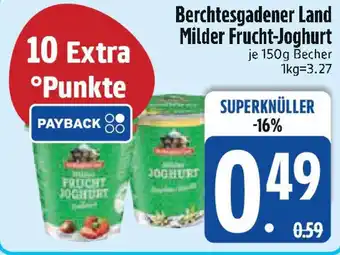 Edeka Berchtesgadener Land Milder Frucht-Joghurt Angebot