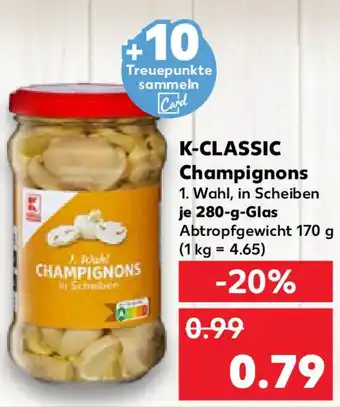 Kaufland K-CLASSIC Champignons Angebot