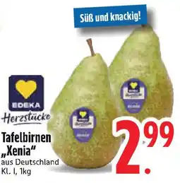 Edeka EDEKA Herzstücke Tafelbirnen „Xenia Angebot