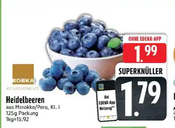 Edeka EDEKA Heidelbeeren Angebot