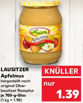 Kaufland LAUSITZER Apfelmus Angebot